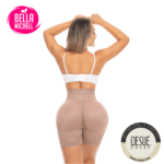 Short Push Up Talle Alto 3 Broches Realce BOOTYLICIOUS