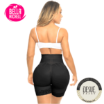 Short Push Up Talle Alto 3 Broches Realce BOOTYLICIOUS
