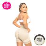 Short Push Up Talle Alto 3 Broches Realce BOOTYLICIOUS