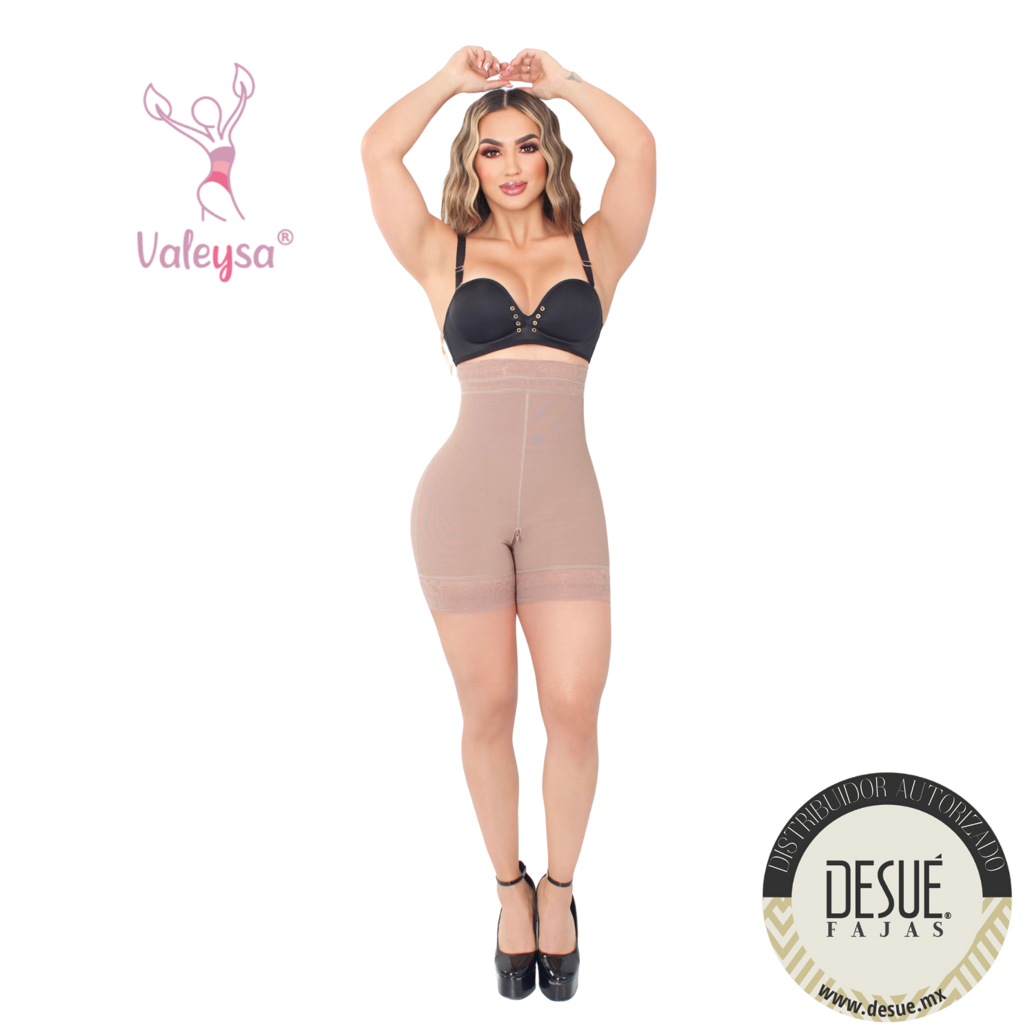 Short Ultra Invisible Tiro Alto Valeysa 0117